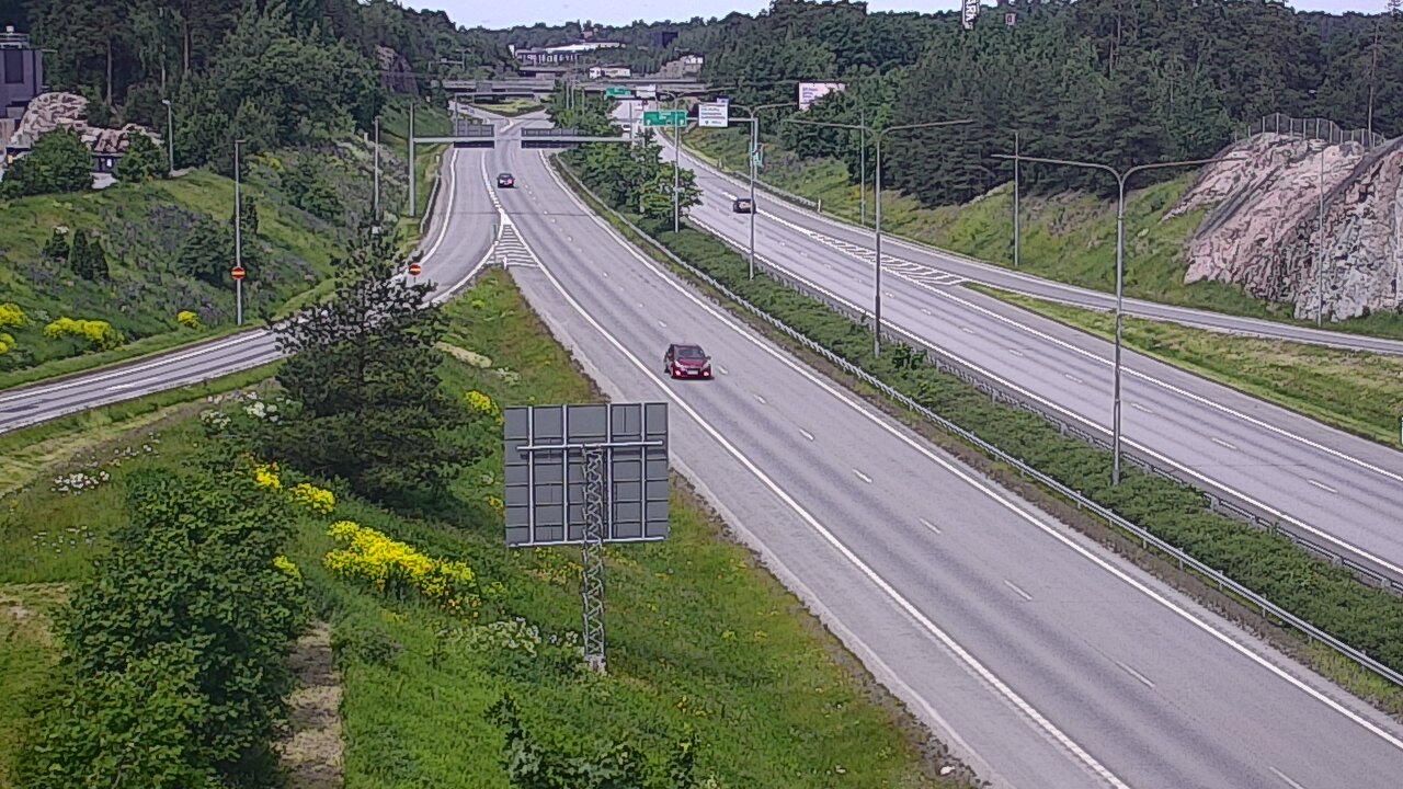 Weather Camera Image Road 1 Turku, Huhkola, Turku, Varsinais-Suomi