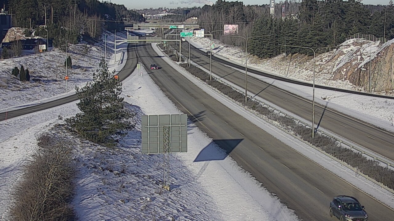 Weather Camera Image Road 1 Turku, Huhkola, Turku, Varsinais-Suomi