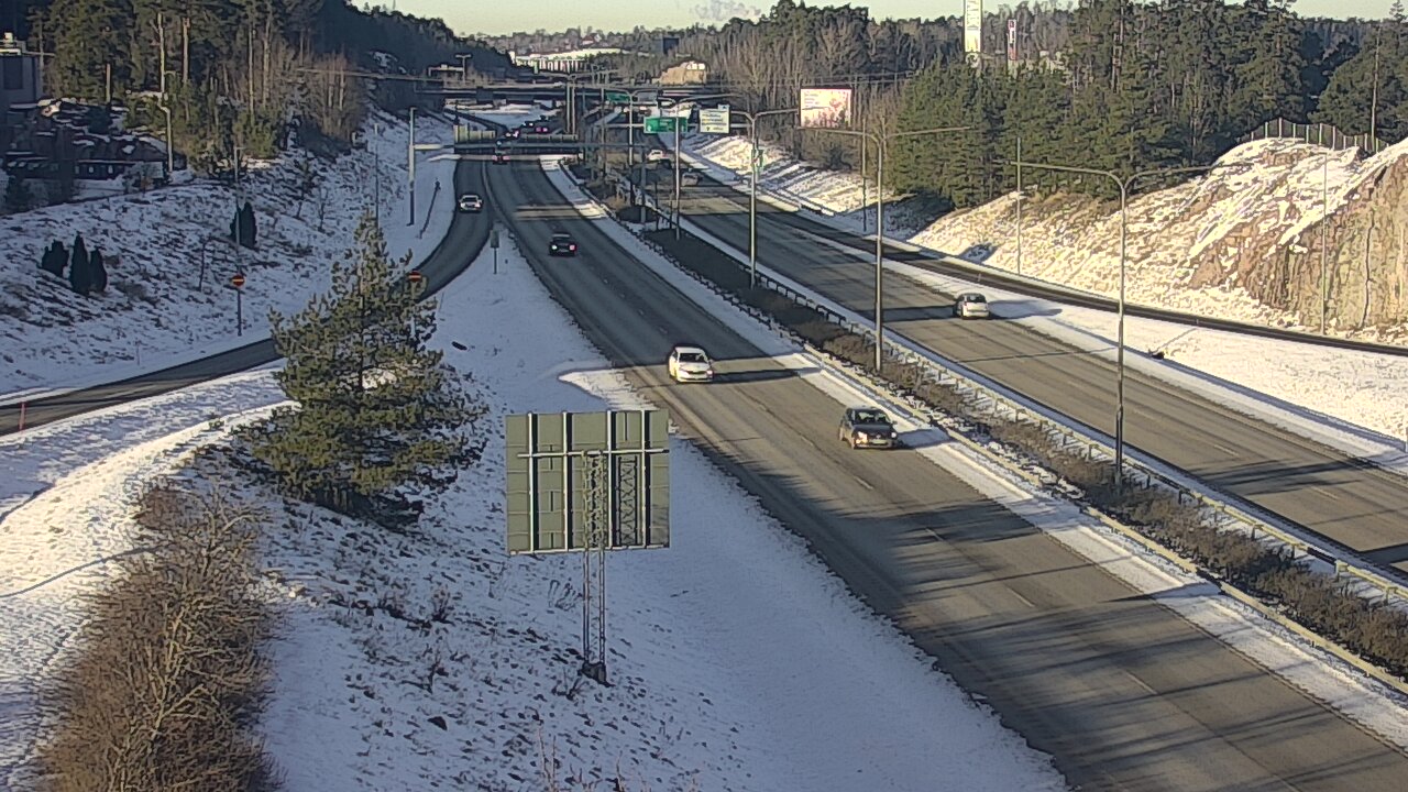 Weather Camera Image Road 1 Turku, Huhkola, Turku, Varsinais-Suomi