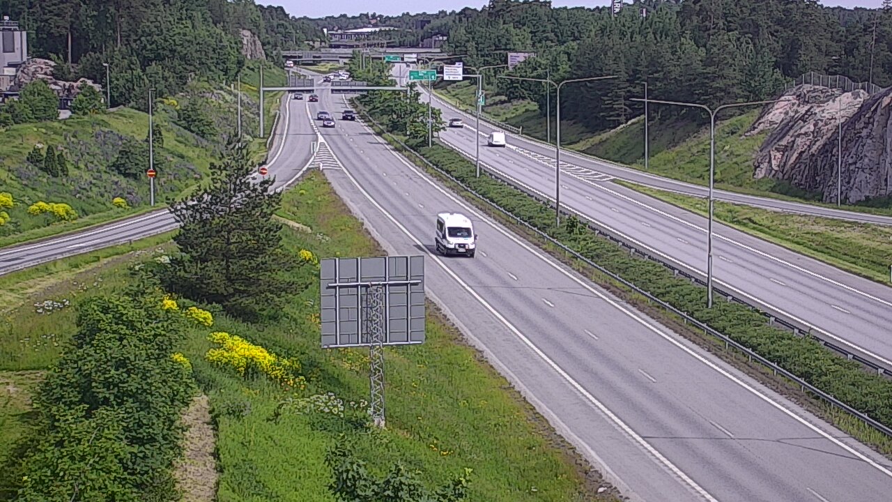 Weather Camera Image Road 1 Turku, Huhkola, Turku, Varsinais-Suomi