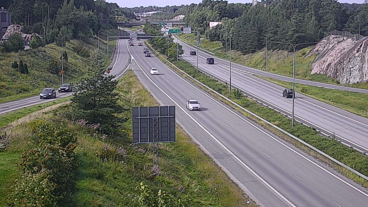 Weather Camera Image Road 1 Turku, Huhkola, Turku, Varsinais-Suomi