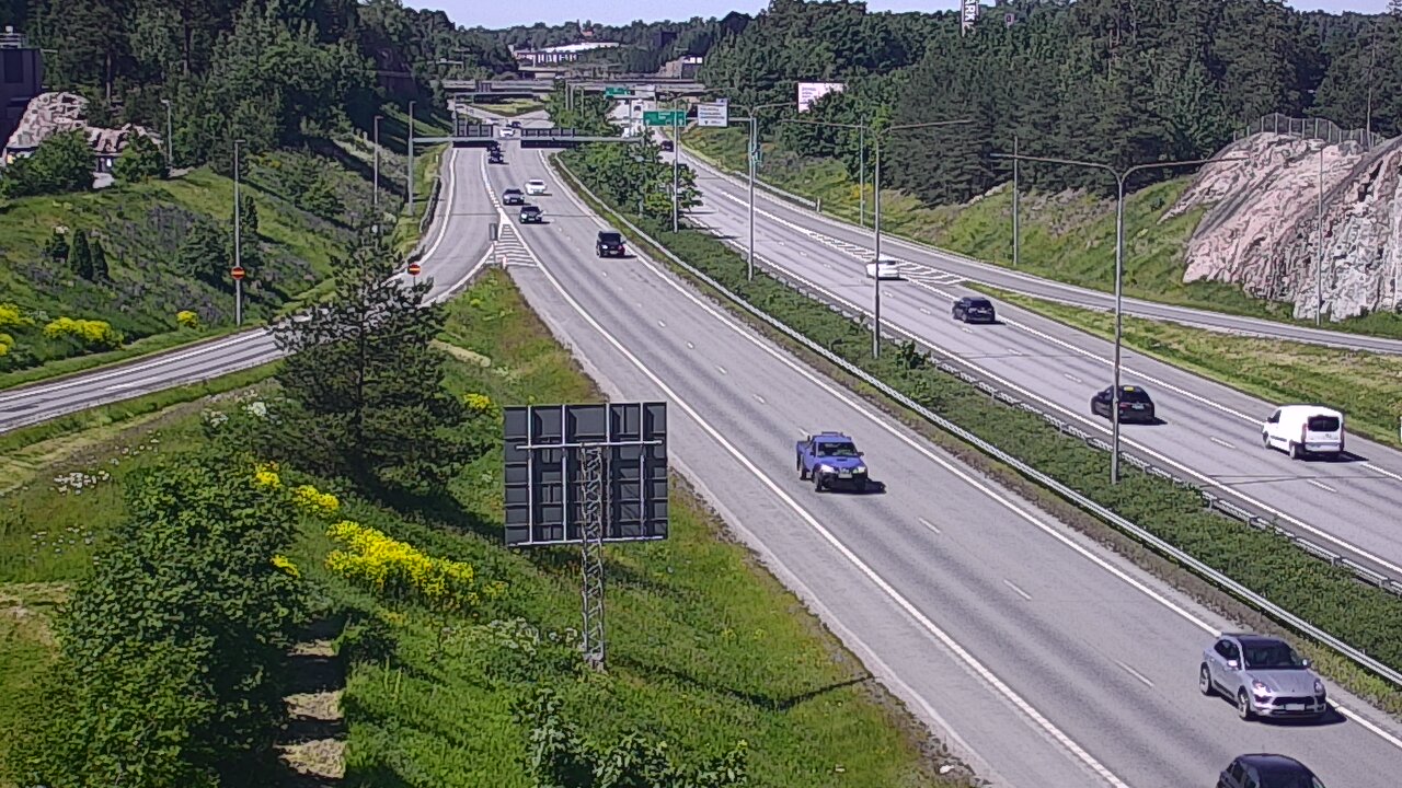 Weather Camera Image Väg 1 Åbo, Huhkola, Turku, Varsinais-Suomi