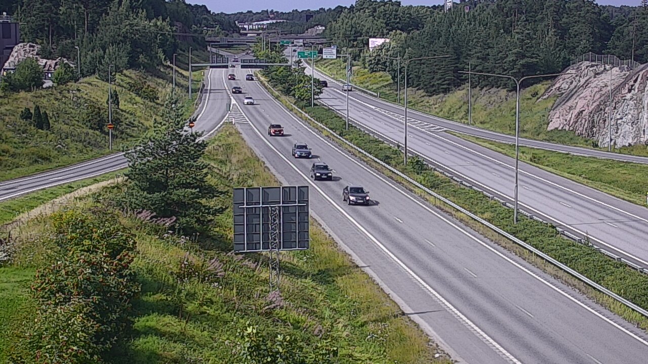 Weather Camera Image Road 1 Turku, Huhkola, Turku, Varsinais-Suomi