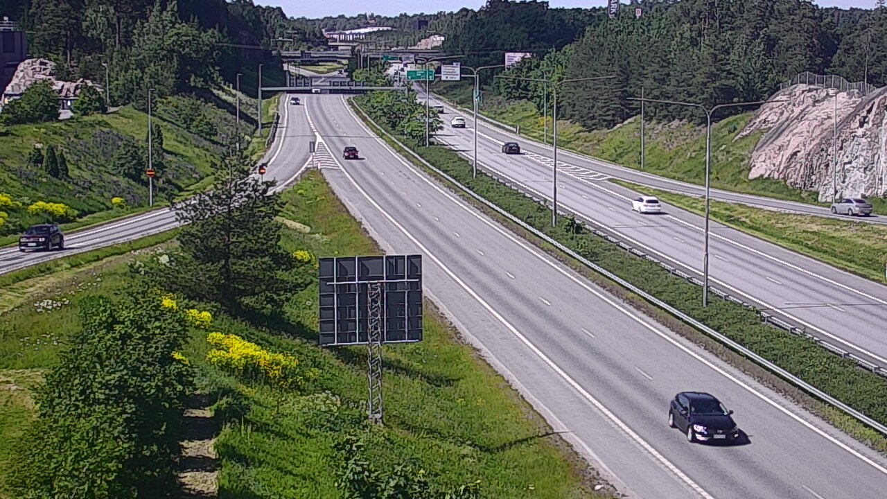 Weather Camera Image Väg 1 Åbo, Huhkola, Turku, Varsinais-Suomi