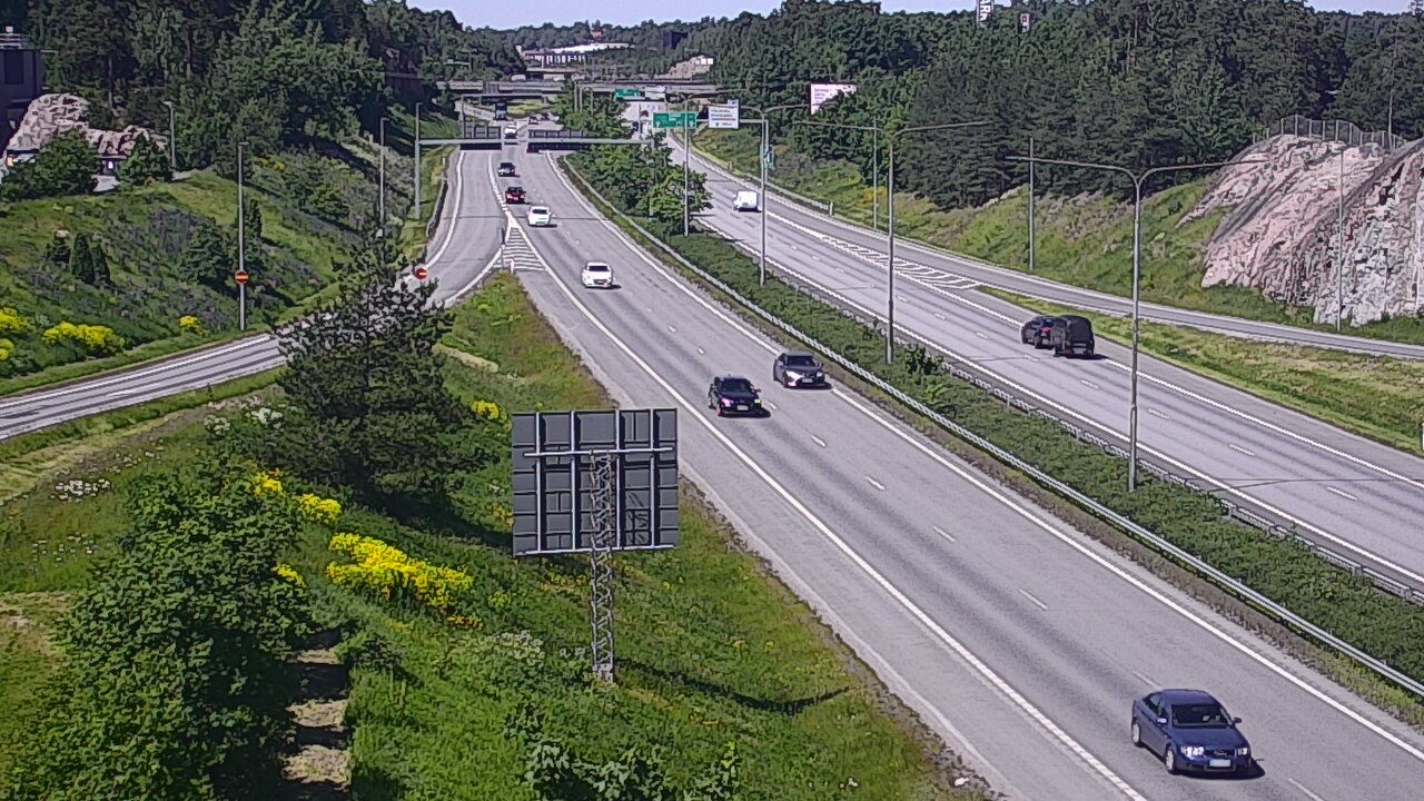 Weather Camera Image Väg 1 Åbo, Huhkola, Turku, Varsinais-Suomi
