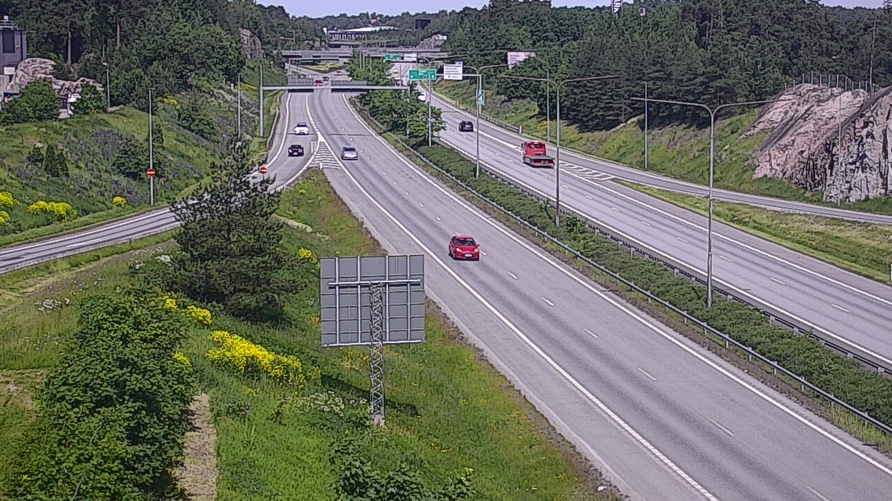 Weather Camera Image Road 1 Turku, Huhkola, Turku, Varsinais-Suomi