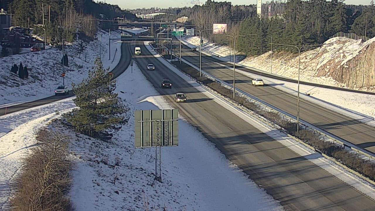 Weather Camera Image Road 1 Turku, Huhkola, Turku, Varsinais-Suomi
