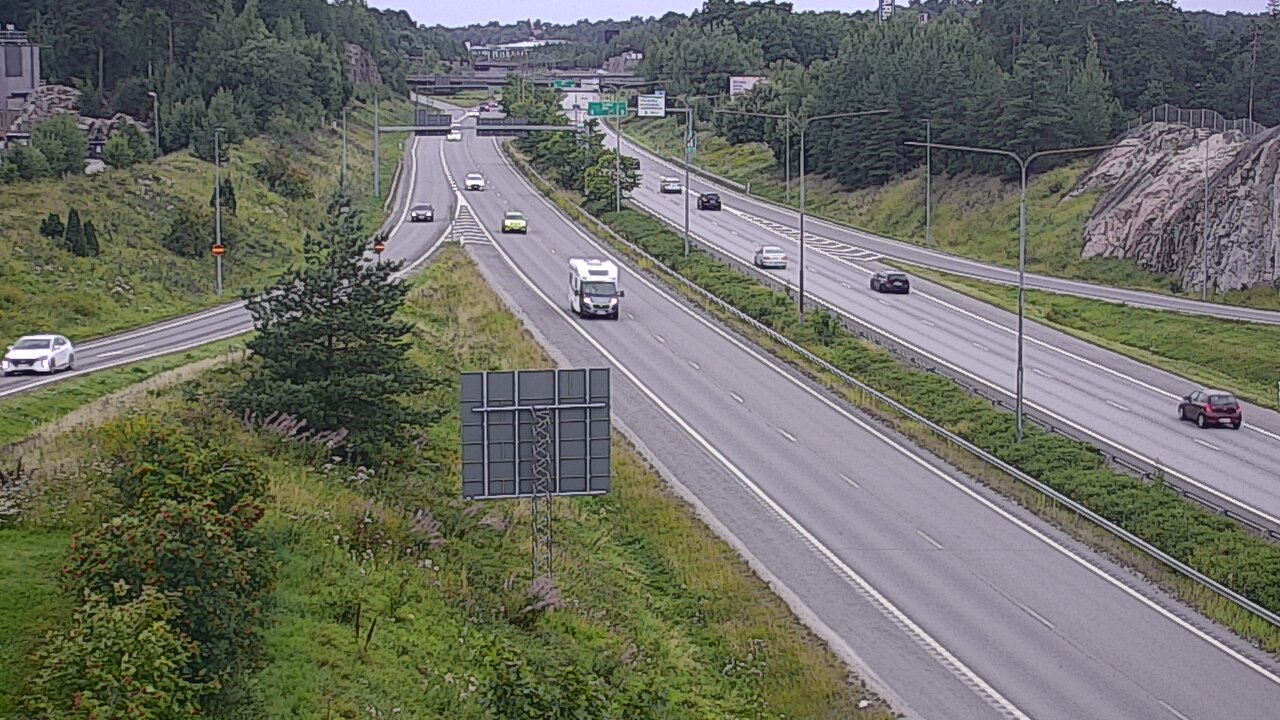 Weather Camera Image Road 1 Turku, Huhkola, Turku, Varsinais-Suomi