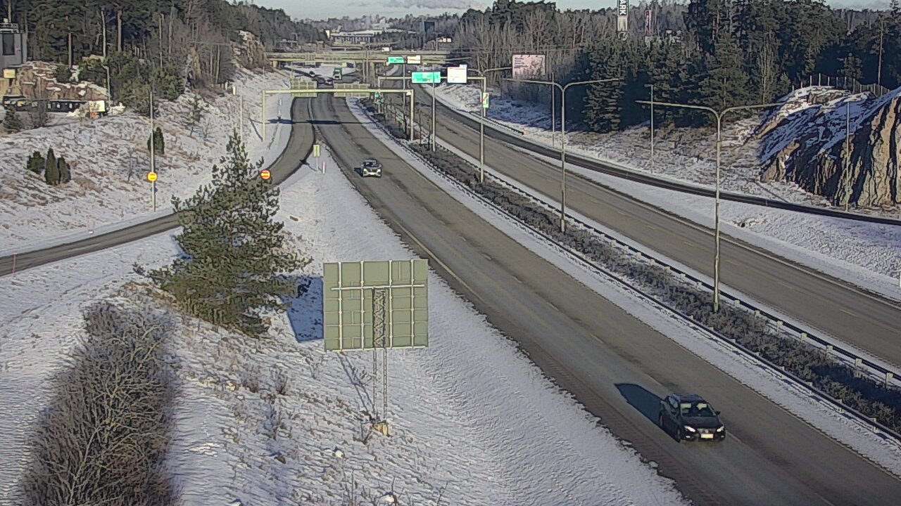 Weather Camera Image Road 1 Turku, Huhkola, Turku, Varsinais-Suomi