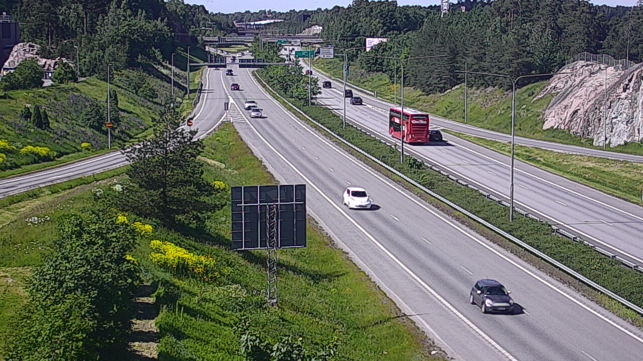 Weather Camera Image Väg 1 Åbo, Huhkola, Turku, Varsinais-Suomi