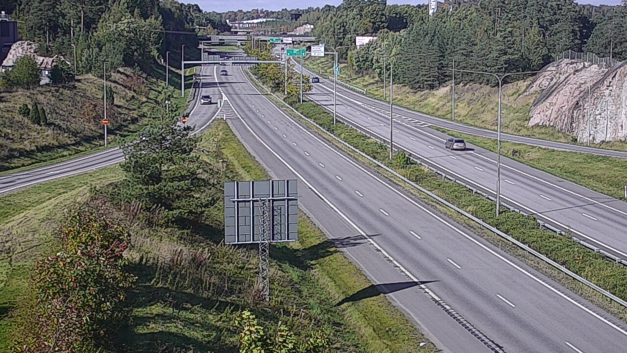 Weather Camera Image Väg 1 Åbo, Huhkola, Turku, Varsinais-Suomi