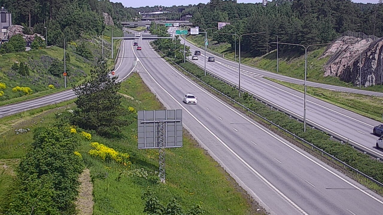 Weather Camera Image Road 1 Turku, Huhkola, Turku, Varsinais-Suomi