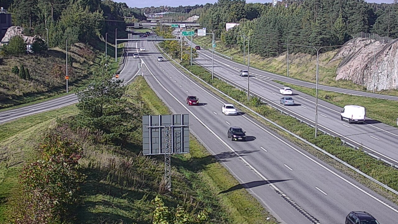 Weather Camera Image Väg 1 Åbo, Huhkola, Turku, Varsinais-Suomi
