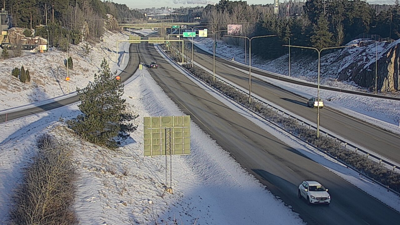 Weather Camera Image Road 1 Turku, Huhkola, Turku, Varsinais-Suomi