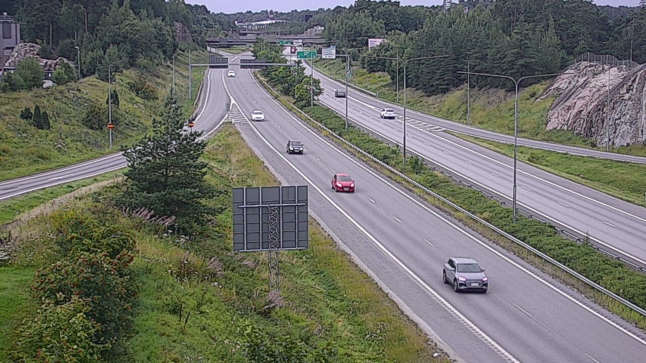 Weather Camera Image Väg 1 Åbo, Huhkola, Turku, Varsinais-Suomi