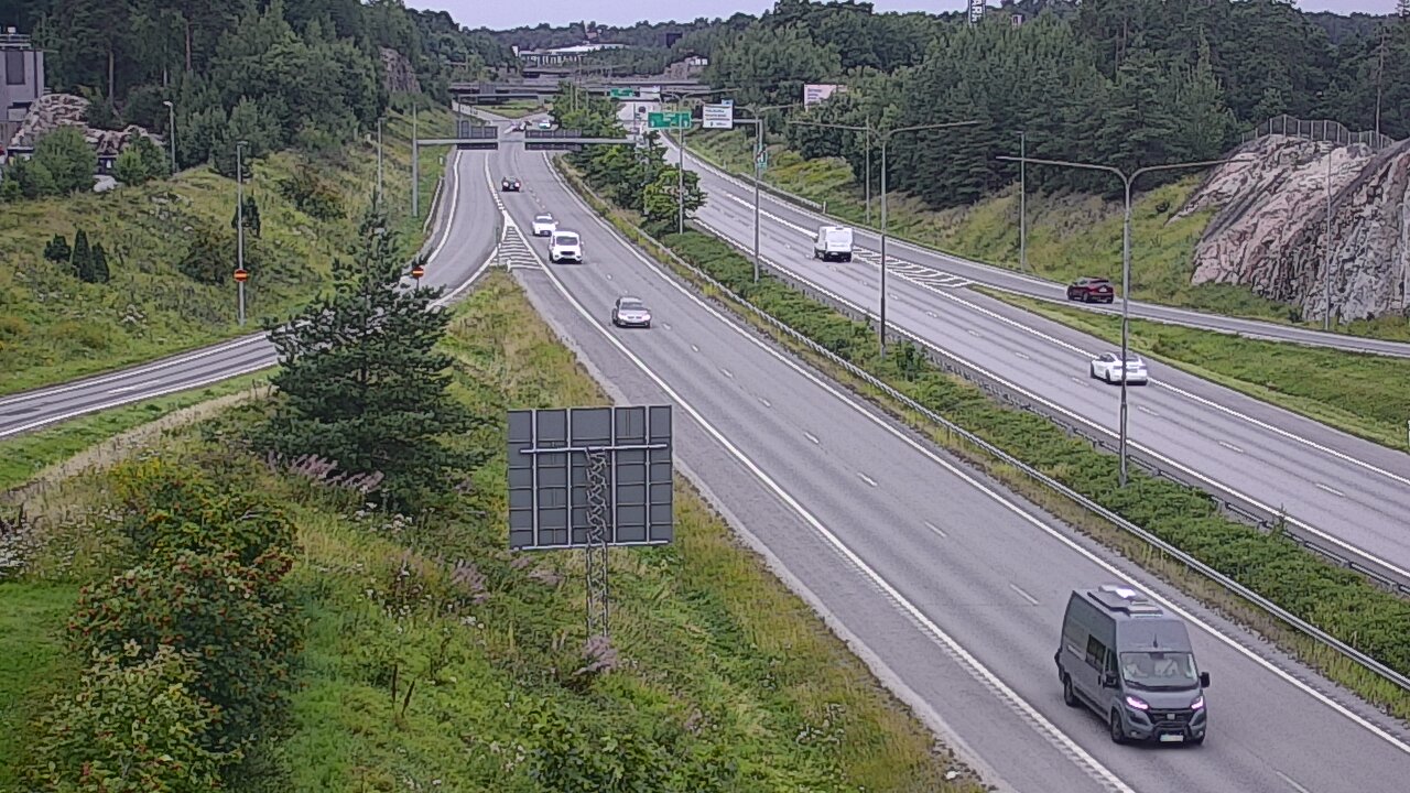 Weather Camera Image Väg 1 Åbo, Huhkola, Turku, Varsinais-Suomi