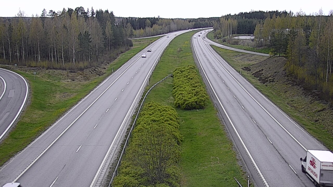 Weather Camera Image Road 1 Kaarina, Raadelma, Kaarina, Varsinais-Suomi