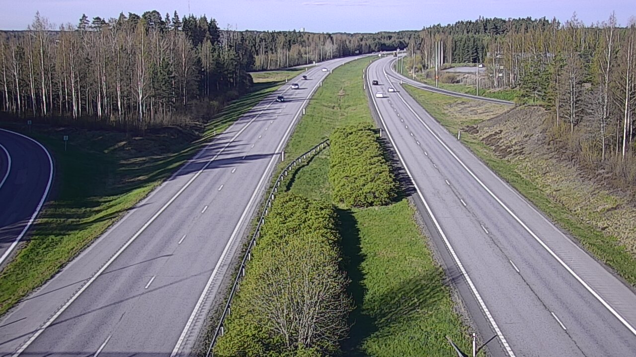 Weather Camera Image Road 1 Kaarina, Raadelma, Kaarina, Varsinais-Suomi