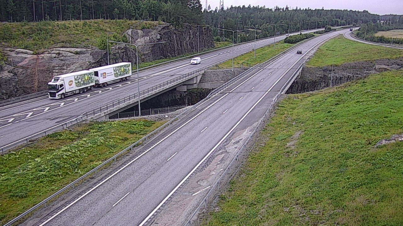 Weather Camera Image Road 1 Kaarina, Kirismäki, Kaarina, Varsinais-Suomi