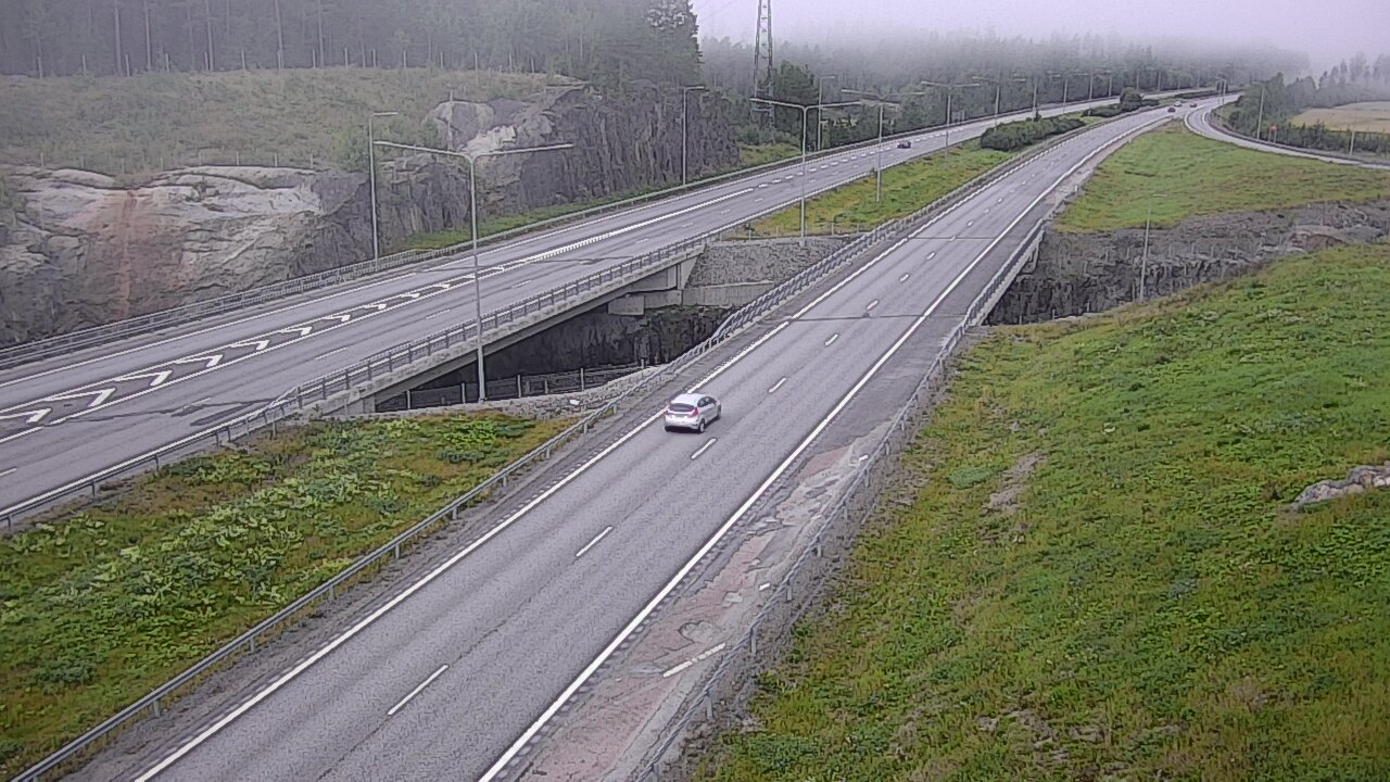 Weather Camera Image Road 1 Kaarina, Kirismäki, Kaarina, Varsinais-Suomi