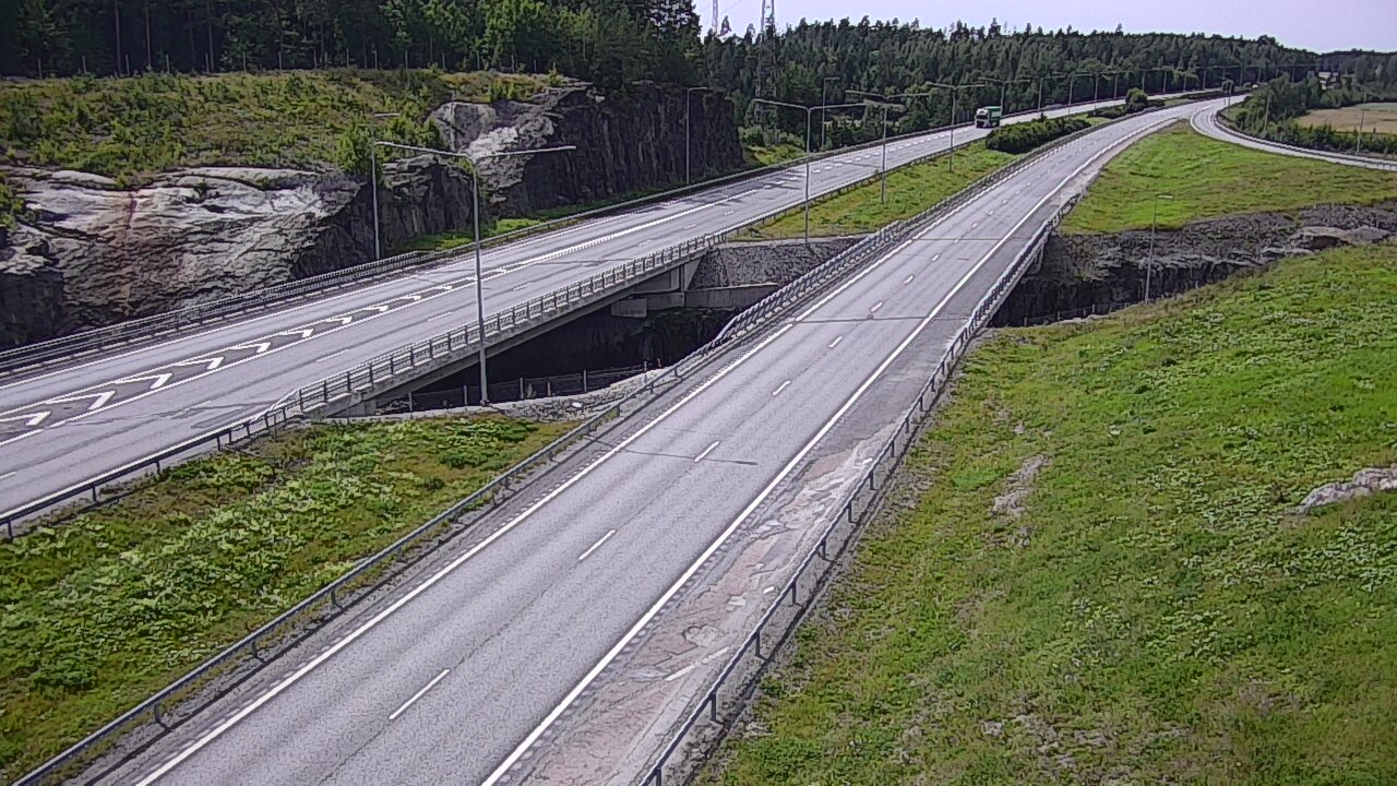 Weather Camera Image Road 1 Kaarina, Kirismäki, Kaarina, Varsinais-Suomi