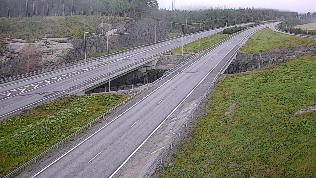 Weather Camera Image Road 1 Kaarina, Kirismäki, Kaarina, Varsinais-Suomi