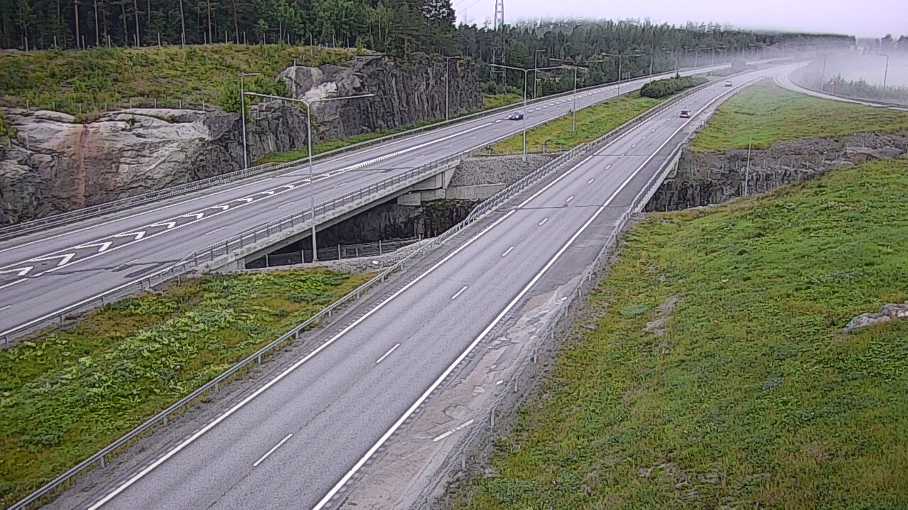 Weather Camera Image Road 1 Kaarina, Kirismäki, Kaarina, Varsinais-Suomi
