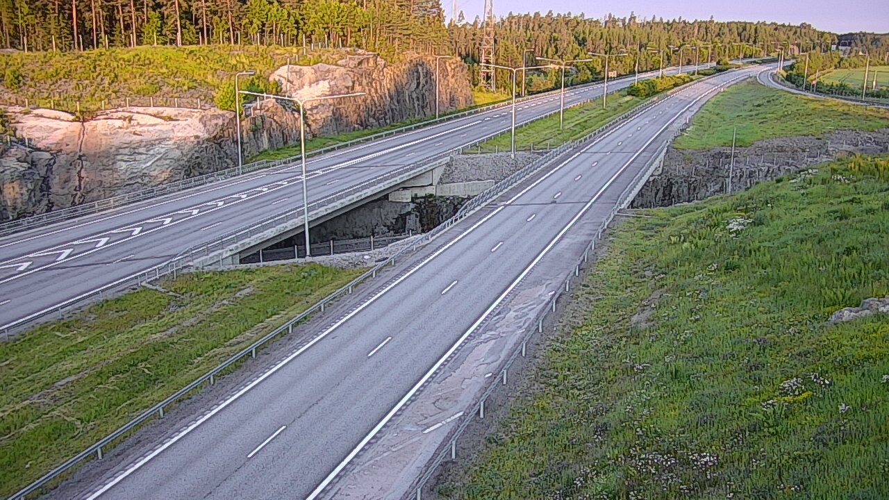 Weather Camera Image Road 1 Kaarina, Kirismäki, Kaarina, Varsinais-Suomi
