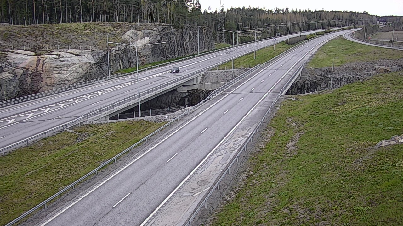 Weather Camera Image Road 1 Kaarina, Kirismäki, Kaarina, Varsinais-Suomi