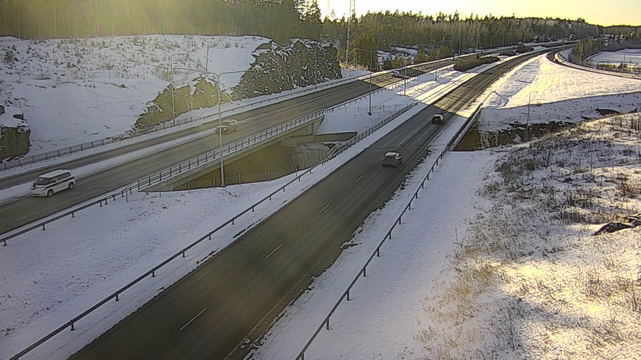 Weather Camera Image Road 1 Kaarina, Kirismäki, Kaarina, Varsinais-Suomi