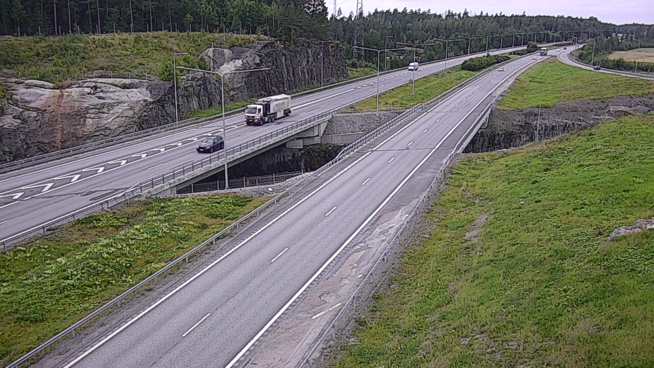 Weather Camera Image Road 1 Kaarina, Kirismäki, Kaarina, Varsinais-Suomi