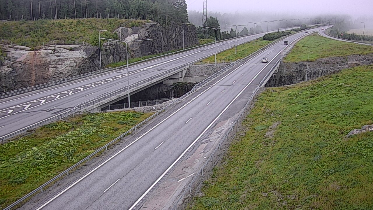 Weather Camera Image Road 1 Kaarina, Kirismäki, Kaarina, Varsinais-Suomi