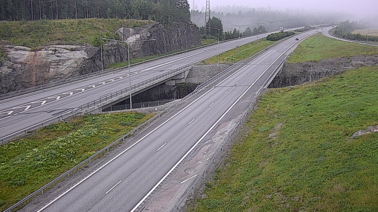 Weather Camera Image Road 1 Kaarina, Kirismäki, Kaarina, Varsinais-Suomi