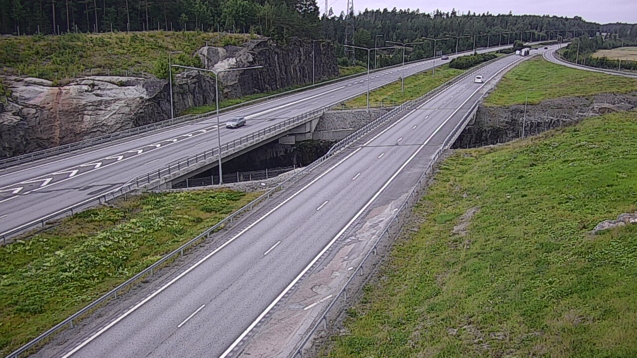 Weather Camera Image Road 1 Kaarina, Kirismäki, Kaarina, Varsinais-Suomi