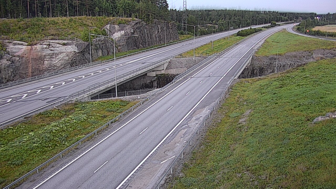 Weather Camera Image Road 1 Kaarina, Kirismäki, Kaarina, Varsinais-Suomi