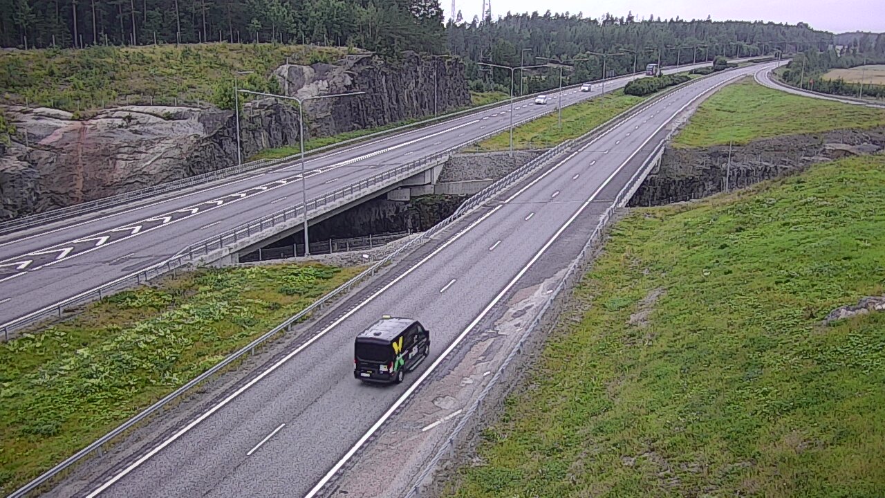 Weather Camera Image Road 1 Kaarina, Kirismäki, Kaarina, Varsinais-Suomi
