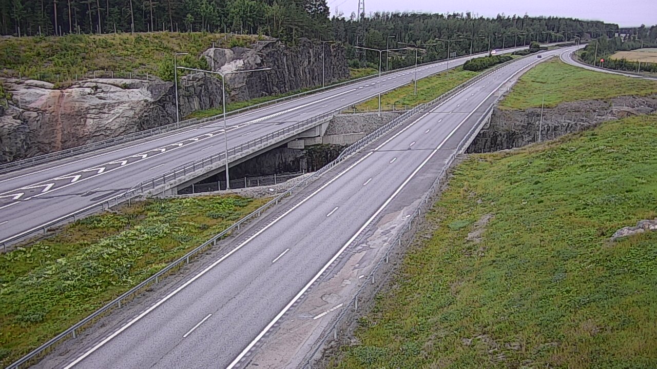 Weather Camera Image Road 1 Kaarina, Kirismäki, Kaarina, Varsinais-Suomi