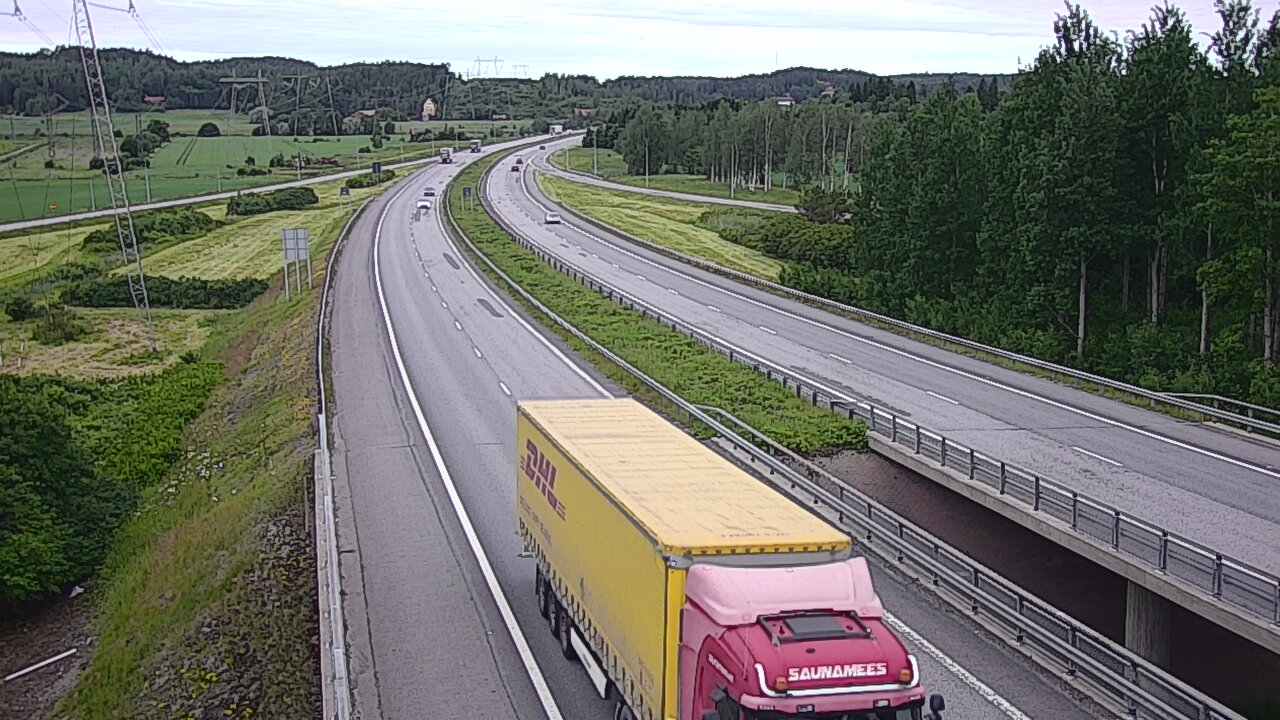 Weather Camera Image Väg 1 Pemar, Valkoja, Paimio, Varsinais-Suomi