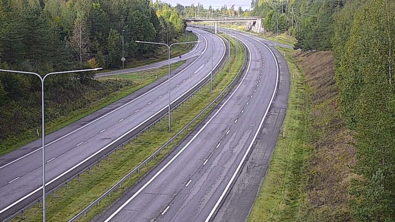 Weather Camera Image Road 1 Paimio, Vista, Paimio, Varsinais-Suomi