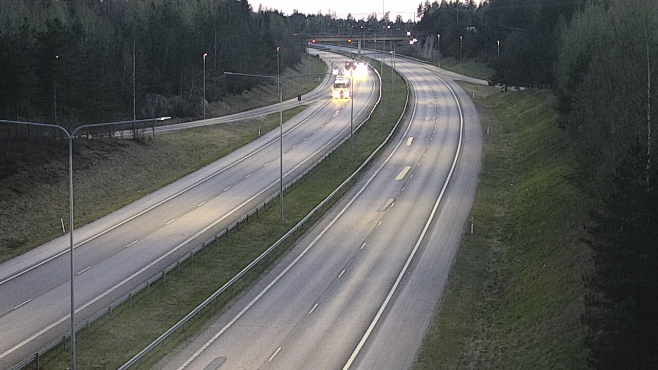 Weather Camera Image Road 1 Paimio, Vista, Paimio, Varsinais-Suomi