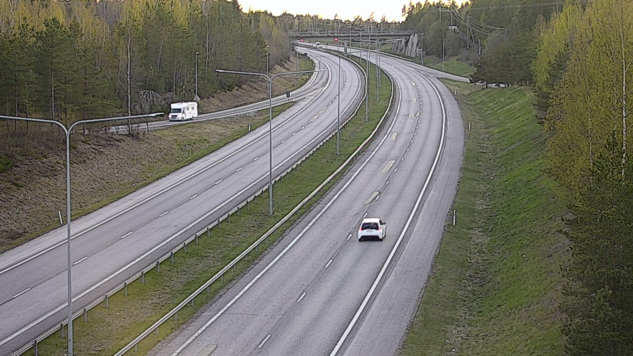 Weather Camera Image Road 1 Paimio, Vista, Paimio, Varsinais-Suomi