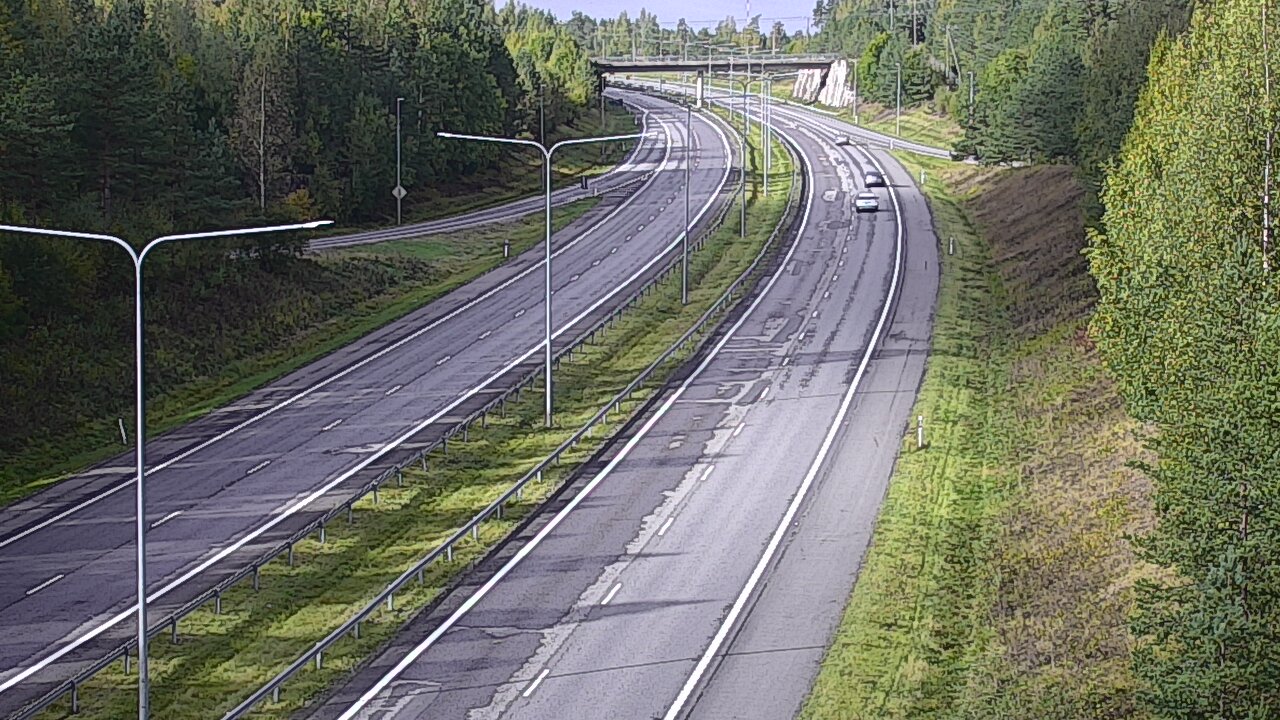 Weather Camera Image Road 1 Paimio, Vista, Paimio, Varsinais-Suomi