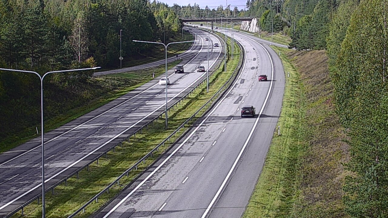 Weather Camera Image Road 1 Paimio, Vista, Paimio, Varsinais-Suomi