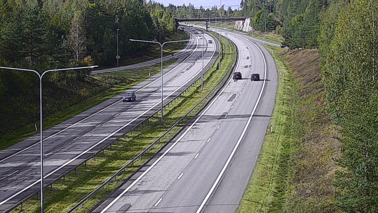 Weather Camera Image Road 1 Paimio, Vista, Paimio, Varsinais-Suomi