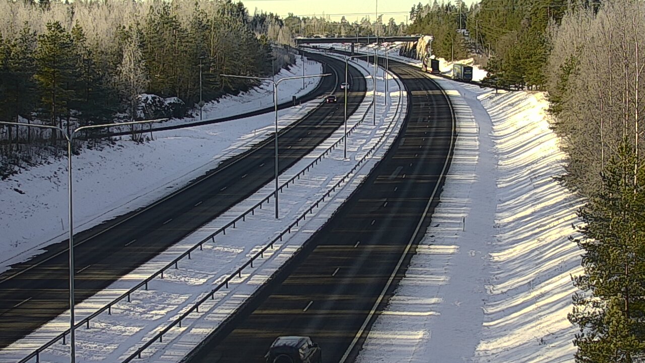 Weather Camera Image Road 1 Paimio, Vista, Paimio, Varsinais-Suomi