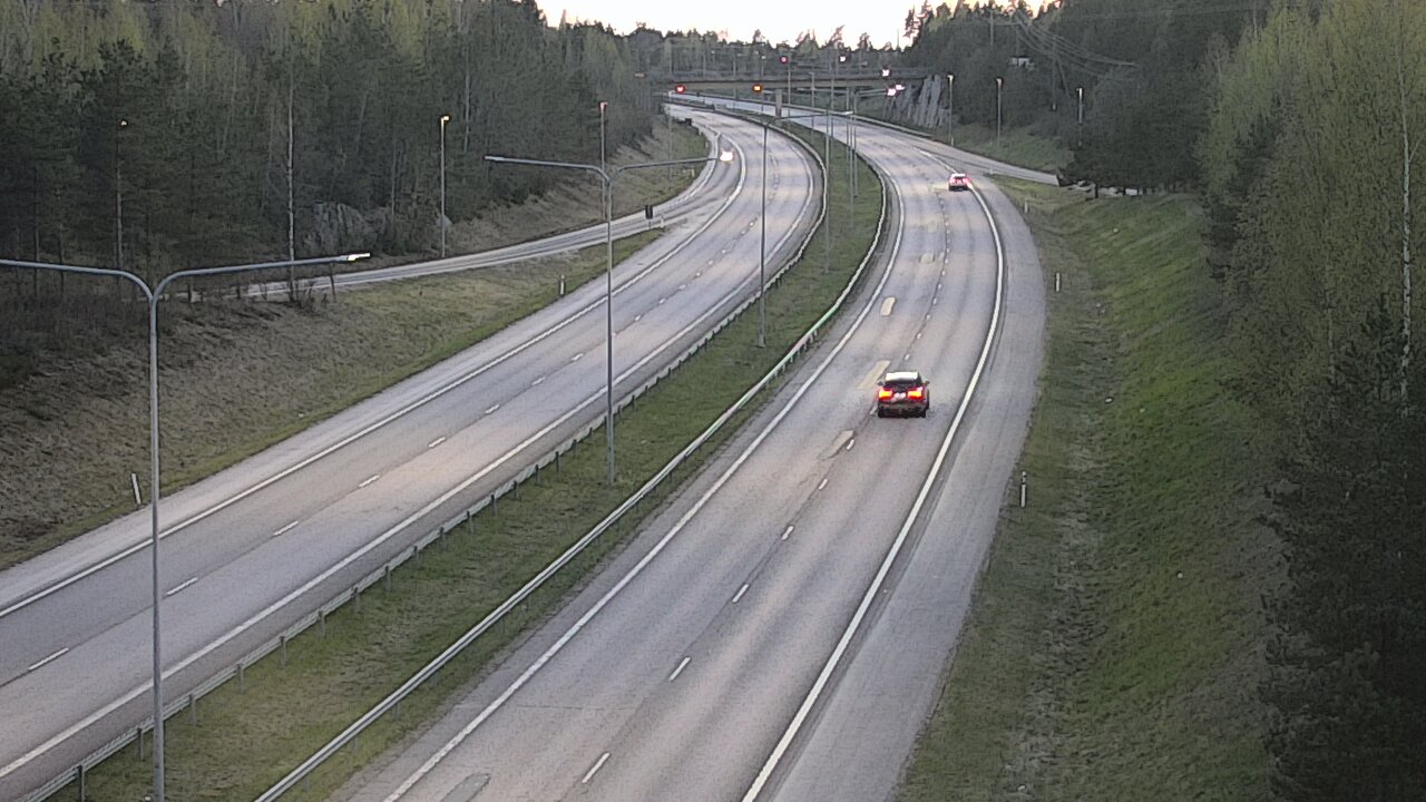 Weather Camera Image Road 1 Paimio, Vista, Paimio, Varsinais-Suomi