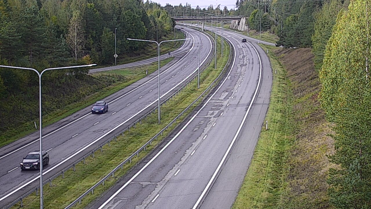 Weather Camera Image Road 1 Paimio, Vista, Paimio, Varsinais-Suomi