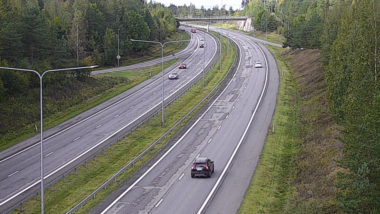 Weather Camera Image Road 1 Paimio, Vista, Paimio, Varsinais-Suomi