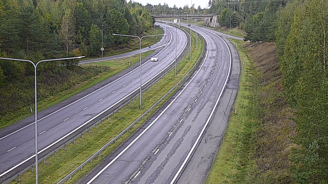 Weather Camera Image Road 1 Paimio, Vista, Paimio, Varsinais-Suomi