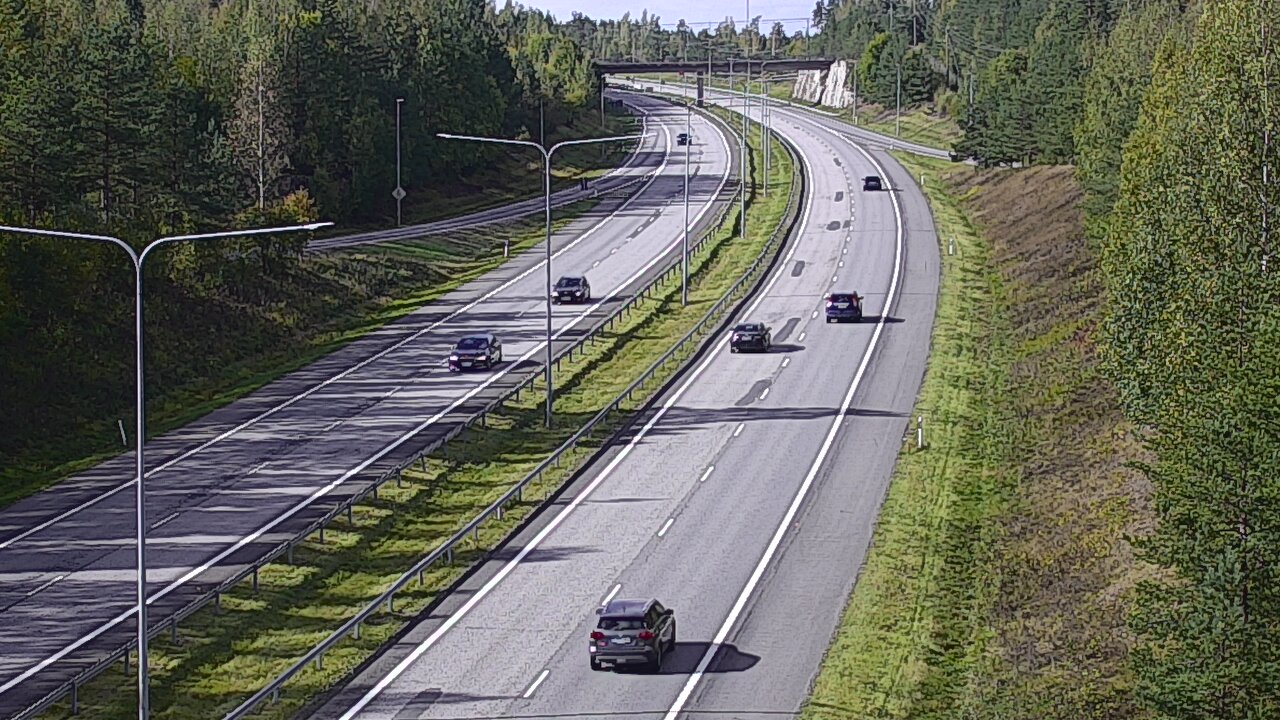 Weather Camera Image Road 1 Paimio, Vista, Paimio, Varsinais-Suomi